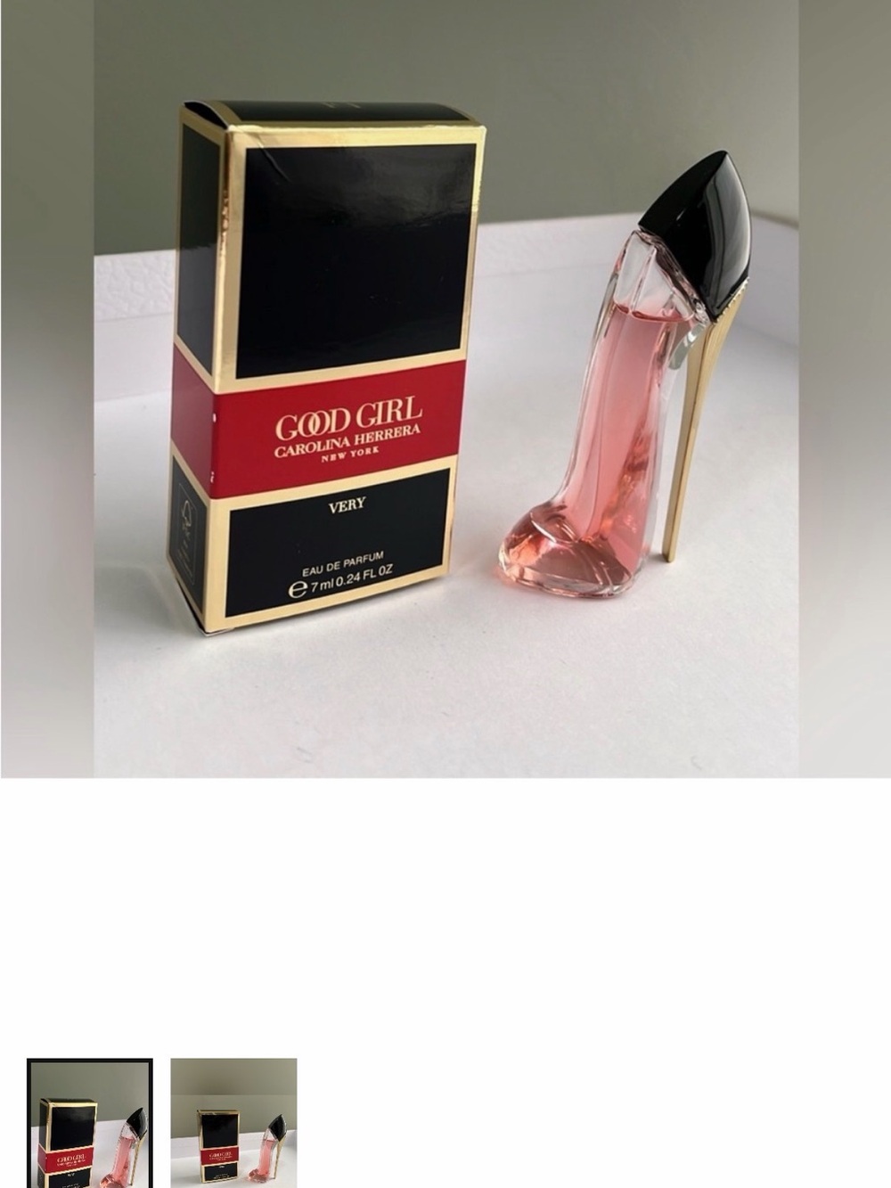 Carolina Herrera Good Girl Perfumeee
New/Unopened/authentic. Mini size 7ml.